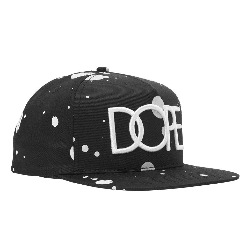 Splatter 3D Embroidered Snapback