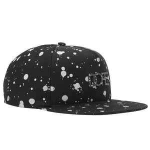 Printed Speckle Logo Snapback