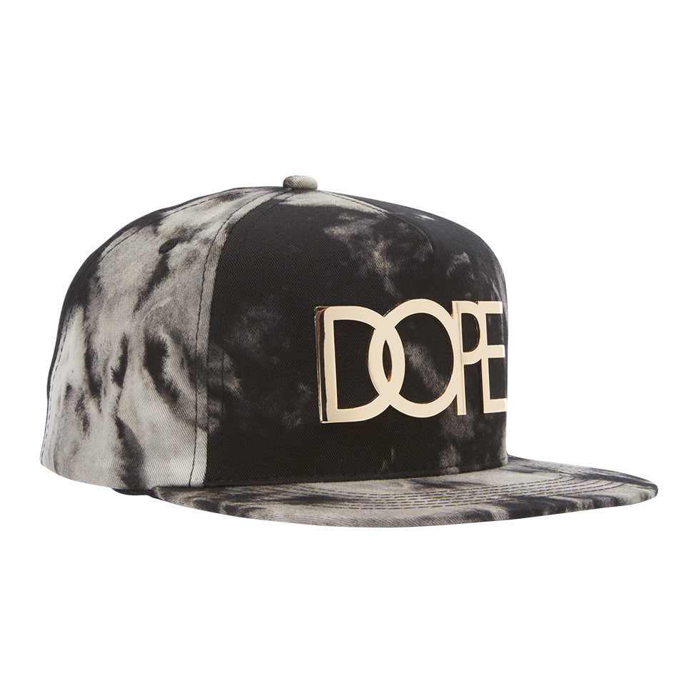 Cloud Wash Large Gold Logo Snapback