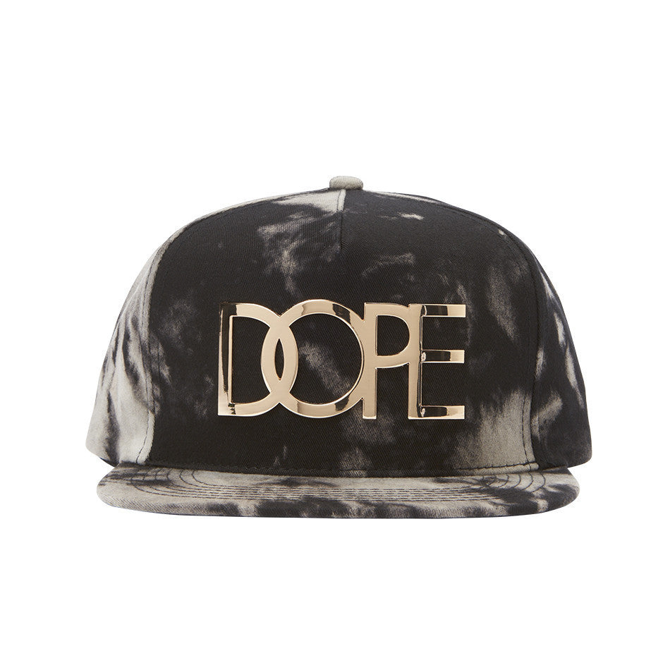 Cloud Wash Large Gold Logo Snapback