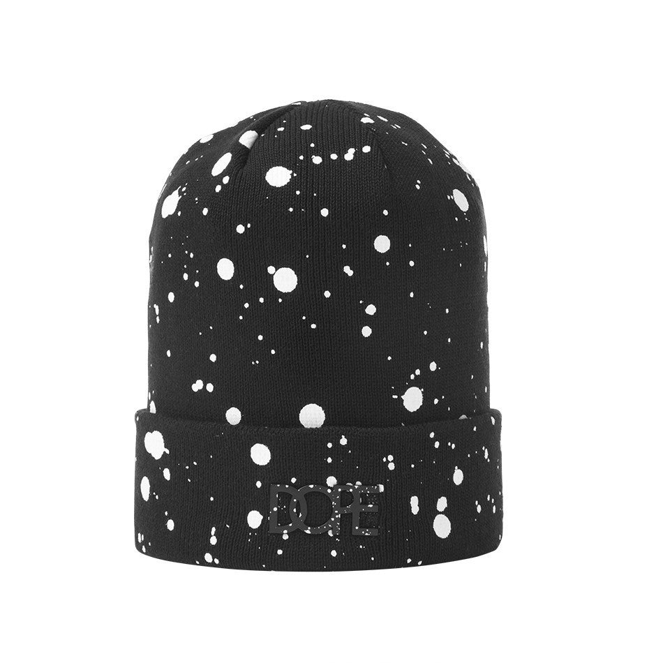 Printed Speckle Logo Beanie