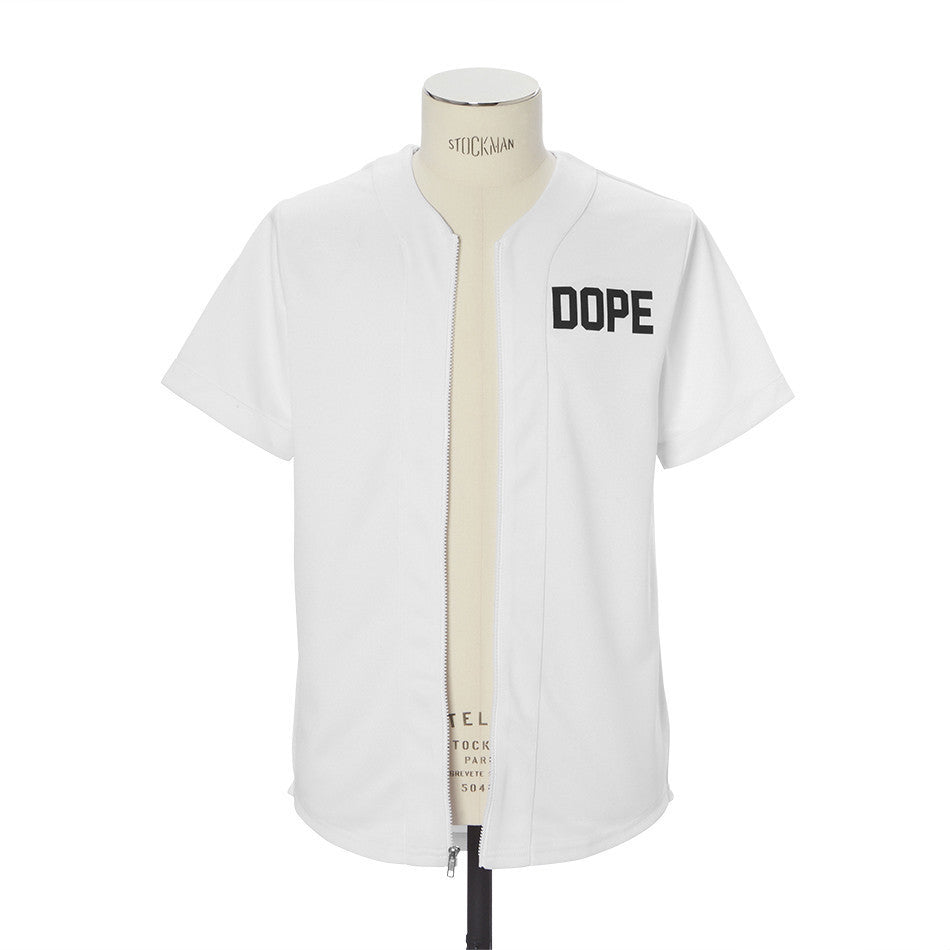 Zip Front Baseball Jersey